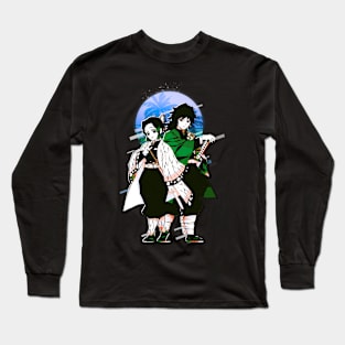 Shinobu x Giyu Demon Slayer Long Sleeve T-Shirt